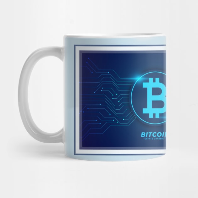 Bitcoin Graphic by CryptoTextile